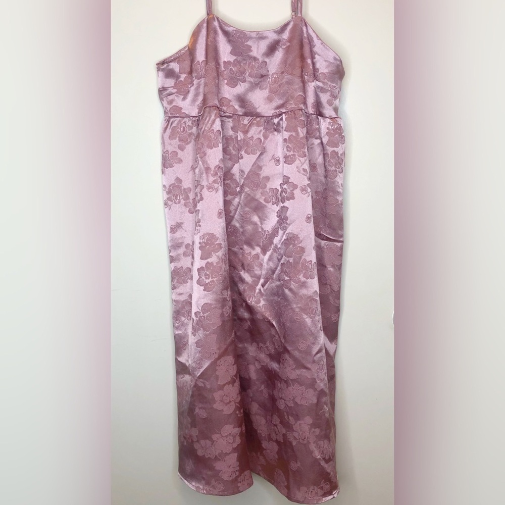 Girls Floral Mid Length Dress